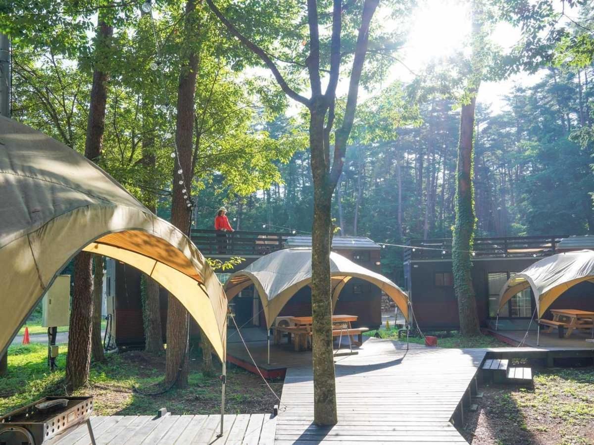 Campingplatz 森と湖の楽園ｗorkshopｃampｒesort Fujikawaguchiko